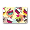 thumbnail image 1 of CADecor Art Design Ice Cream Cakes Collection Doormat Mat 23.6x15.7 inches, 1 of 2