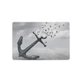 thumbnail image 1 of CADecor Art Door Mat Home Decor, Anchor Birds Indoor Outdoor Entrance Doormat 23.6x15.7 Inches, 1 of 2