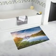 thumbnail image 1 of CADecor Bachalpsee Lake Non-Slip Bath Mat Rug Bath Doormat Floor Rug 30x18 inches, 1 of 2