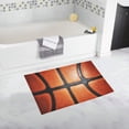 thumbnail image 1 of CADecor Basketball Never Stops Non-Slip Bath Mat Rug Bath Doormat Floor Rug 30x18 inches, 1 of 1