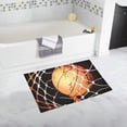 thumbnail image 1 of CADecor Basketball Non-Slip Bath Rug Bath Mat Rug Doormat 30x18 inches, 1 of 3