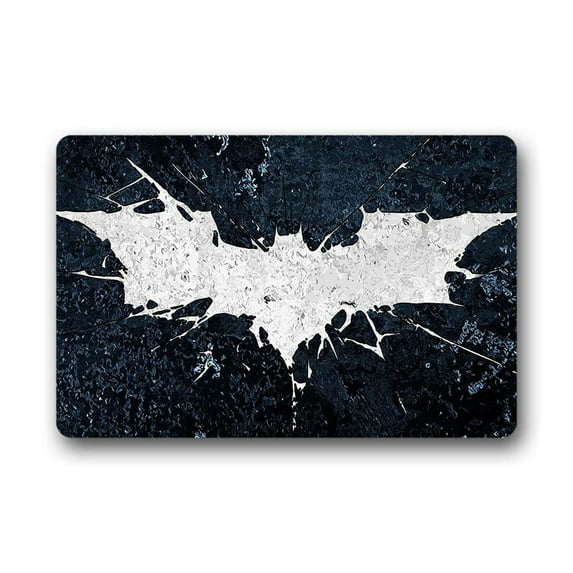 CADecor Bat Doormat Indoor Outdoor Floor Rug 30x18 inches