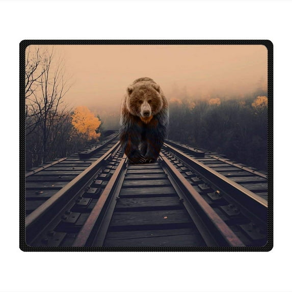 CADecor Bear Blanket Fleece Throw Blanket for Sofa or Bed 58x80 inches
