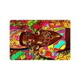 thumbnail image 1 of CADecor Beautiful African Women Indoor/Outdoor Doormat 23.6x15.7 inches, 1 of 1