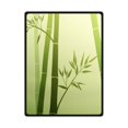 thumbnail image 1 of CADecor Beautiful Bamboo Life Fleece Blanket Throws 58x80 inches, 1 of 3