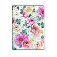 thumbnail image 1 of CADecor Beautiful Seamless Floral Pattern Blanket Throw Super Soft Warm Bed or Couch Blanket 58x80 inches, 1 of 2
