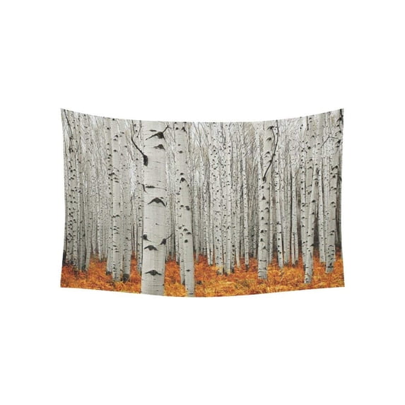 CADecor Brith Tree Wall Tapestry Wall Hanging Wall Art Home Decor 40x60 inches