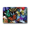 thumbnail image 1 of CADecor Butterfly Doormat Indoor Outdoor Floor Rug 23.6x15.7 inches, 1 of 2
