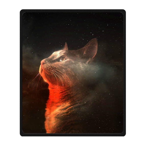 CADecor Cat Blanket Fleece Throw Blanket for Sofa or Bed 58x80 inches
