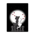 thumbnail image 1 of CADecor Cat Fleece Blanket Throw Blanket 58x80 inches, 1 of 1