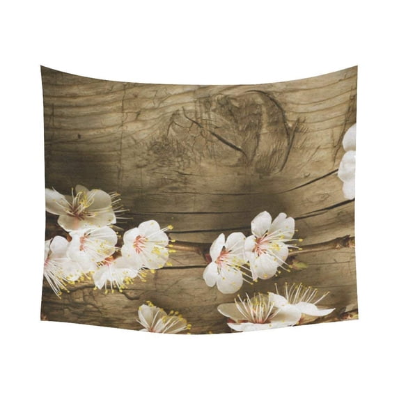 CADecor Cherry blossom Wall Tapestry Wall Hanging Wall Art Home Decor 51x60 inches
