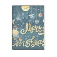 thumbnail image 1 of CADecor Christmas Bird In The Night Winter City Throw Blanket Bed Sofa Blanket 58x80 inches, 1 of 3