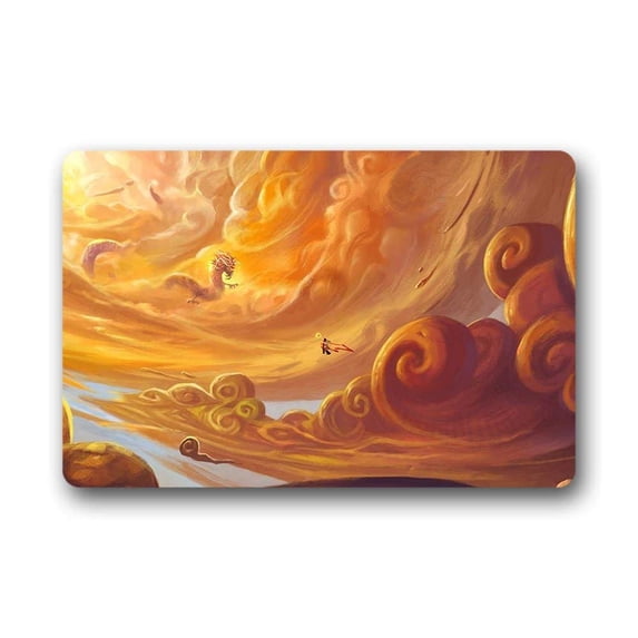 CADecor Cloud Doormat Indoor Outdoor Floor Rug 23.6x15.7 inches