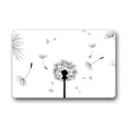 thumbnail image 1 of CADecor Dandelion Doormat Indoor Outdoor Floor Rug 30x18 inches, 1 of 2