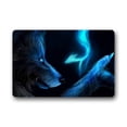 thumbnail image 1 of CADecor Darkness Doormat Indoor Outdoor Floor Rug 23.6x15.7 inches, 1 of 2