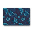thumbnail image 1 of CADecor Datura Doormat Indoor Outdoor Floor Rug 30x18 inches, 1 of 2
