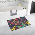 thumbnail image 1 of CADecor Day Of The Dead Colorful Sugar Cat Skull Non-Slip Bath Mat Rug Bath Doormat Floor Rug 30x18 inches, 1 of 1