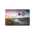 thumbnail image 1 of CADecor Door Mat Home Decor Hot Air Balloons Flying over on National Park at Sunrise Indoor Outdoor Entrance Doormat 23.6x15.7 Inches, 1 of 2