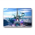 thumbnail image 1 of CADecor Eiffel Tower Doormat Indoor Outdoor Floor Rug 23.6x15.7 inches, 1 of 1