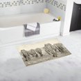 thumbnail image 1 of CADecor Elephant Bath Rug Doormat Floor Rug 30x18 inches, 1 of 2