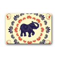 thumbnail image 1 of CADecor Elephant in Wreath Doormat Mat 23.6x15.7 inches, 1 of 2
