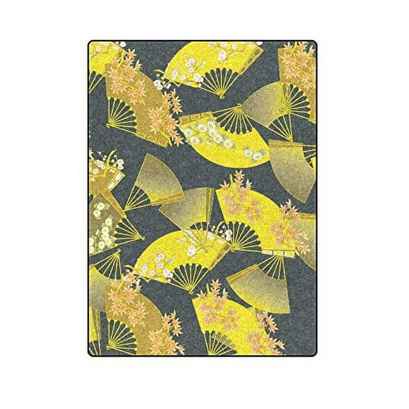 CADecor Fan Fleece Blankets Bed Throws 58x80 Inches