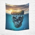 thumbnail image 1 of CADecor Fantastic Tropical Island With Skull Home Decor Tapestry Wall Art Wall Tapestry 60x90 Inches, 1 of 2