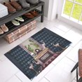 thumbnail image 1 of CADecor Fantasy Fireplace And Flamingos Non-Slip Bath Mat Rug Bath Doormat Floor Rug 30x18 inches, 1 of 2