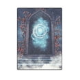 thumbnail image 1 of CADecor Fantasy Portal With Rose Vines Couch Sofa or Bed Fleece Blanket Throw 58x80 inches, 1 of 3