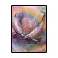 thumbnail image 1 of CADecor Fish Fleece Throw, 80" x 58", 1 of 1