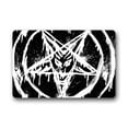 thumbnail image 1 of CADecor Five-Pointed Star Doormat Indoor Outdoor Floor Rug 30x18 inches, 1 of 2