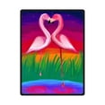 thumbnail image 1 of CADecor Flamingo Fleece Blanket Throw Blanket 58x80 inches, 1 of 1