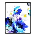 thumbnail image 1 of CADecor Flower Blanket Fleece Throw Blanket for Sofa or Bed 58x80 inches, 1 of 3