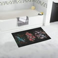 thumbnail image 1 of CADecor Flowers Rose Bird Doormat Non Slip Bathroom/Floor Mats Bath Rug 30x18 inches, 1 of 1