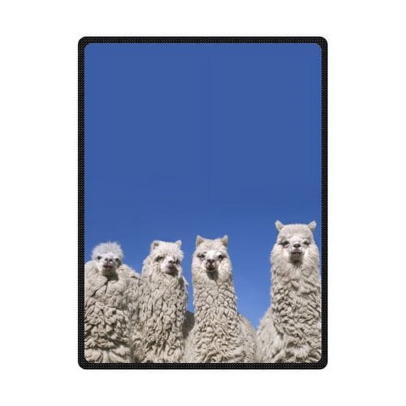 CADecor Furry Alpaca Fleece Blanket Throws 58x80 inches