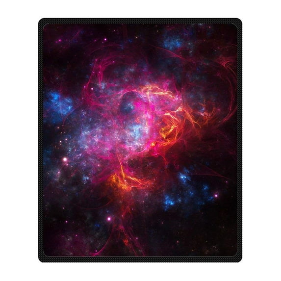 CADecor Galaxy Blanket Fleece Throw Blanket for Sofa or Bed 58x80 inches