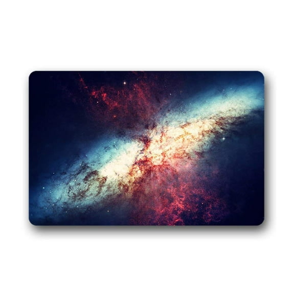 CADecor Galaxy Doormat Indoor Outdoor Floor Rug 23.6x15.7 inches
