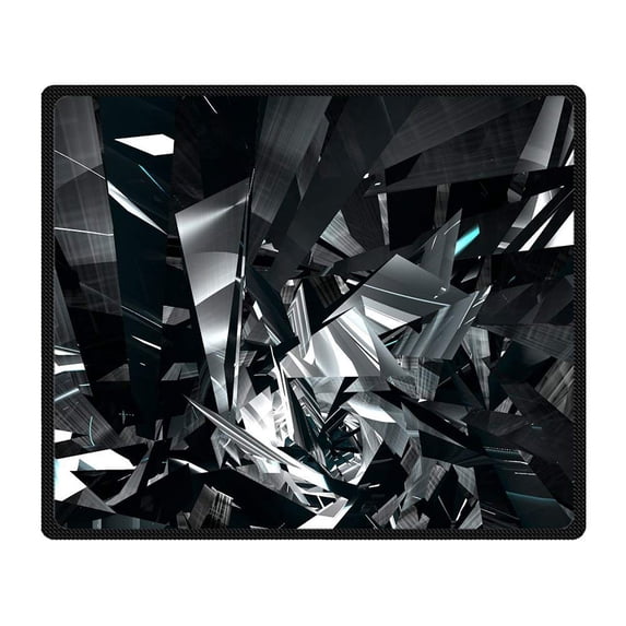 CADecor Glass Blanket Fleece Throw Blanket for Sofa or Bed 58x80 inches