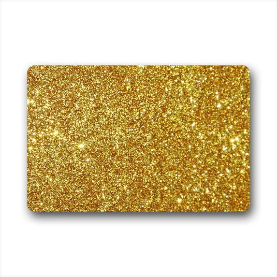 CADecor Glitter Doormat Indoor Outdoor Floor Rug 23.6x15.7 inches