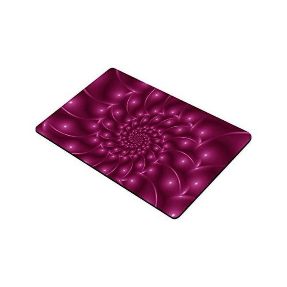 CADecor Glossy Berry Grape Spiral Doormat Indoor/Outdoor Doormat Decor Rug 30x18 inches