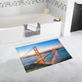 thumbnail image 1 of CADecor Golden Gate Bridge In San Francisco Non-Slip Bath Mat Rug Bath Doormat Floor Rug 30x18 inches, 1 of 2