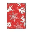 thumbnail image 1 of CADecor Gorgeous Christmas Theme Fleece Blankets Bed Throws 58x80 Inches, 1 of 3