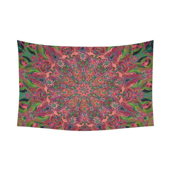 CADecor Gree Mandala Wall Tapestry Wall Hanging Wall Art Home Decor 60x90 inches