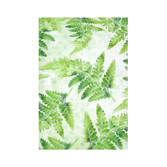 CADecor Green Fern Wall Tapestry Wall Hanging Wall Art Home Decor 60x90 inches