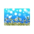 thumbnail image 1 of CADecor Green Grass And Fish Indoor/Outdoor Doormat 23.6x15.7 inches, 1 of 1