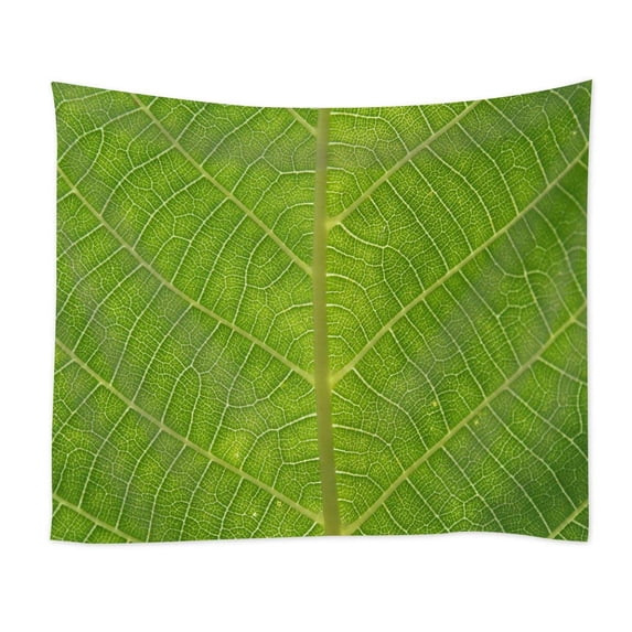 CADecor Green Leaf Texture Home Decor Wall Hanging Tapestry 51x60 Inch