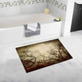 thumbnail image 1 of CADecor Grunge Image of Moon Landscape Plush Bathroom Decor Rug Mat , Doormat 30x18 inches, 1 of 2