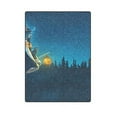 thumbnail image 1 of CADecor Halloween Is a Weird Witch Blankets Throws Blanket Indoor Outdoor Blanket Fleece Blankets 58x80 inches, 1 of 3