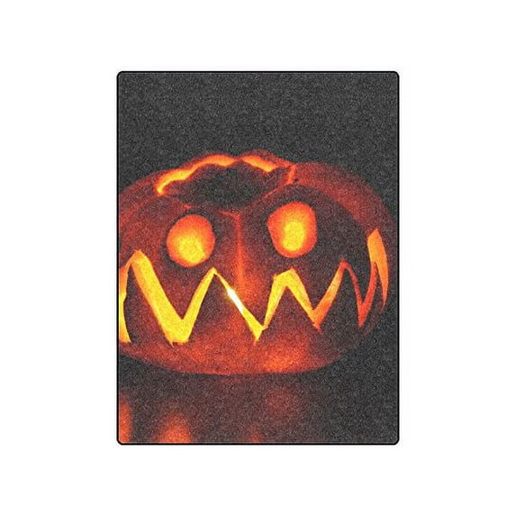 CADecor Halloween Pumpkins Blankets Throws Blanket Indoor Outdoor Blanket Fleece Blankets 58x80 inches