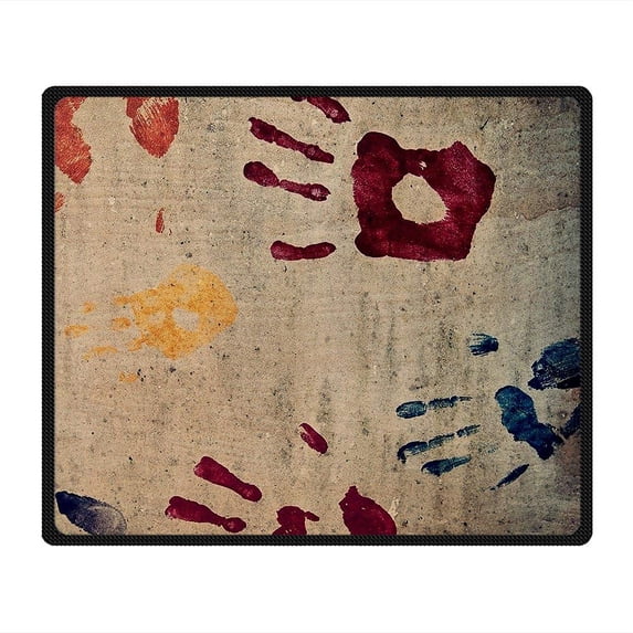 CADecor Hand Blanket Fleece Throw Blanket for Sofa or Bed 58x80 inches